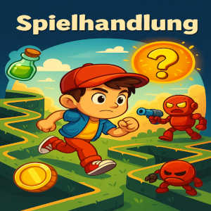Spielhandlung von Quiz and Run